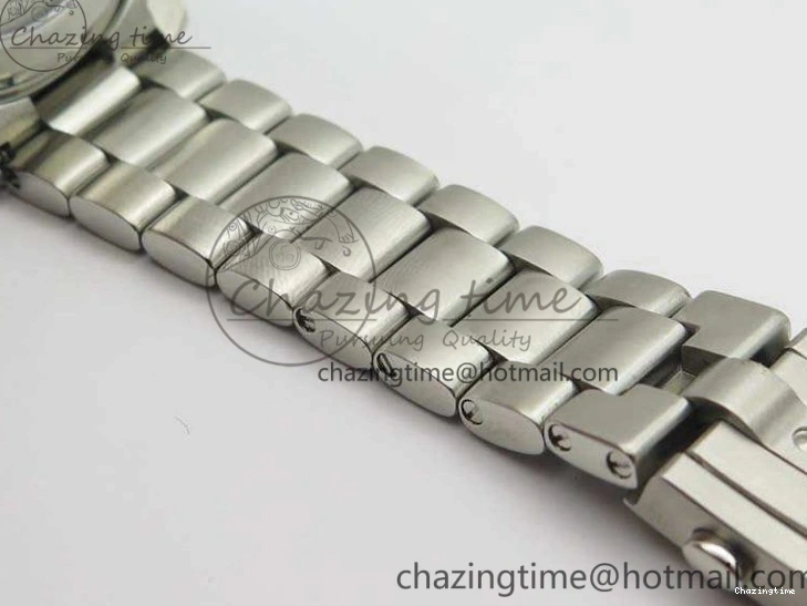 0227 Planet Ocean Master Chrono SS OM 1:1 Best Edition Gray Dial On SS Bracelet A9900 V Efficient 8116